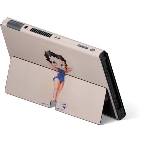 Betty Boop Swimsuit Nintendo Switch OLED (2021) Skin